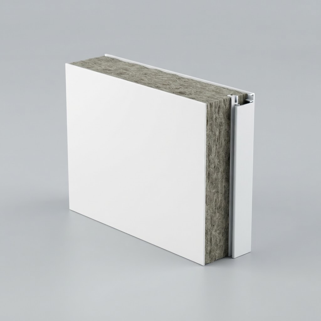Temiz oda sandwich panel kesiti